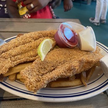 Skipper's Pier Coastal Cajun Kitchen - Fried fish w/ fish fries - Seafood Near Me - Gladewater, Texas Skipper's Pier Coastal Cajun Kitchen - Fried fish w/ fish fries - Seafood Near Me - Gladewater, Texas