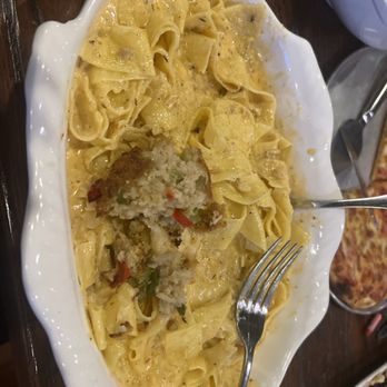 Bocca Bistro - Alfredo with deviled crab.  Amazing! - Italian Near Me - Boone, North Carolina