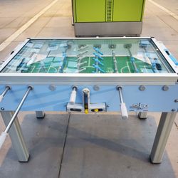 Bellevue Downtown Station - Summer foozball with secuirty for the balls