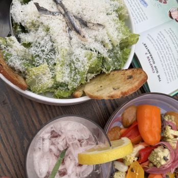 Spark Pizza - Caesar salad, raspberry lemonade, pickled veg - Pizza Near Me - Redmond, Washington Spark Pizza - Caesar salad, raspberry lemonade, pickled veg - Pizza Near Me - Redmond, Washington