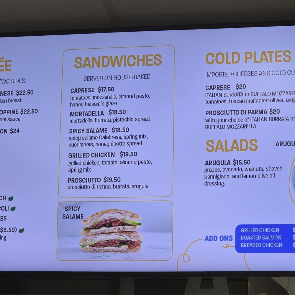 Menu May 2026