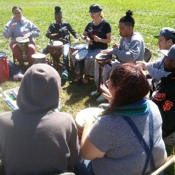 DRUMMM Rhythmic Events - San Francisco Conservation Corps - DRUMMM event during RealTalk. August 30, 2016 - Musical Instruments & Teachers Near Me DRUMMM Rhythmic Events - San Francisco Conservation Corps - DRUMMM event during RealTalk. August 30, 2016 - Musical Instruments & Teachers Near Me