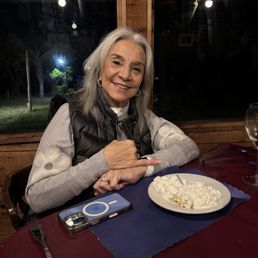 Here is my mom on this special 77th outing !