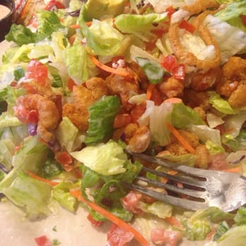 Clear Springs Restaurant - Fried crawfish salad - Seafood Near Me - Tyler, Texas Clear Springs Restaurant - Fried crawfish salad - Seafood Near Me - Tyler, Texas