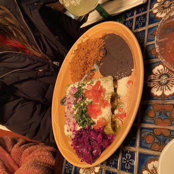 Cafe Sol Azteca - Enchiladas Suizas - Mexican Near Me - Newton, Massachusetts