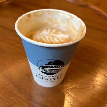 Monorail Espresso - Plain dark roast latte - Coffee & Tea Near Me - Seattle, Washington