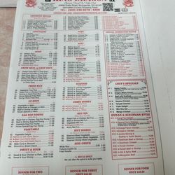 King Dragon - Menu 12/23