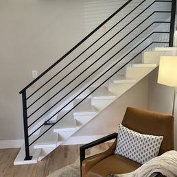 Custom Iron Rail - black