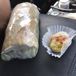 Fast Pak Market - Fresh made deli sandwich and fresh made devil eggs. Yum!