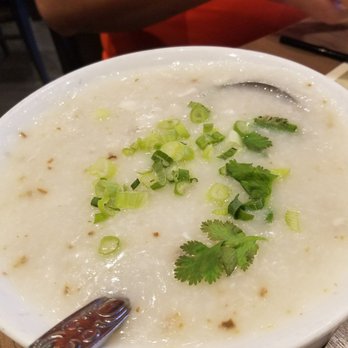 Congee Queen - Orange peel and fish congee: Delicious, unique, flavorful and big chunks of fish - Chinese Near Me - Markham, Ontario