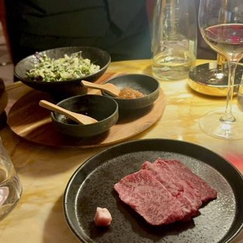 Bazaar Meat by José Andrés - The Japanese A5 Wagyu was amazing. Unbelievably tender and literally melts in your mouth.(Before it's cooked table side) - Steakhouses Near Me - Las Vegas, Nevada Bazaar Meat by José Andrés - The Japanese A5 Wagyu was amazing. Unbelievably tender and literally melts in your mouth.(Before it's cooked table side) - Steakhouses Near Me - Las Vegas, Nevada