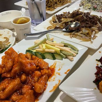 Chef Lee's Element - Veggie Straws with General Tso's for some reason - Szechuan Near Me - Gaithersburg, Maryland