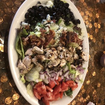 Venucci - Blackened chicken Cobb salad - Italian Near Me - Lagrange, Georgia Venucci - Blackened chicken Cobb salad - Italian Near Me - Lagrange, Georgia