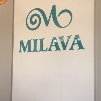 Milava Cafe - Sign - Desserts Near Me - Los Angeles, California