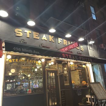 Steak Frites Bistro - Front Entrance - Steakhouses Near Me - New York, New York