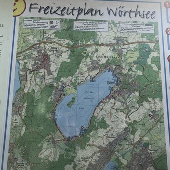 Augustiner am Wörthsee - Map of the lake - Bavarian Near Me - Wörthsee, BY Augustiner am Wörthsee - Map of the lake - Bavarian Near Me - Wörthsee, BY