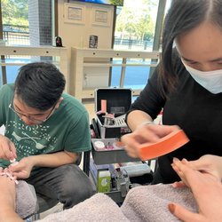 Majestic Nails & Spa - Two nail techs giving you their undivided attention at the same time!