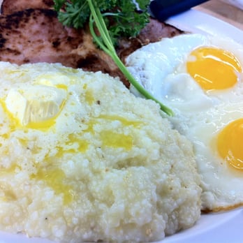 The Serving Spoon - Grits, Ham, and Eggs - Breakfast & Brunch Near Me - Inglewood, California
