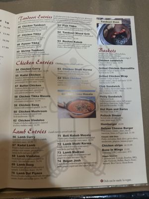 Menu photo 2 Taj Bar and Grill Cassopolis, MI