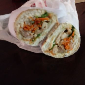 V-Nam Cafe - Chicken banh mi sandwich - Vietnamese Near Me - New York, New York