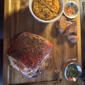 Mamajuana Cafe - The pork roast was so yummy! - Latin American Near Me - Houston, Texas