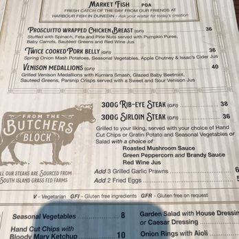 The Fat Duck Gastropub - Menu - Gastropubs Near Me - Te Anau, STL