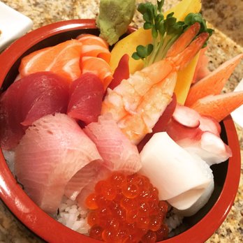 Riyoma - Best I have ever had! The rice was perfect, 4 kinds of fish, 3 kinds of shellfish, octopus, and amazing Tamago. - Japanese Near Me - El Paso, Texas