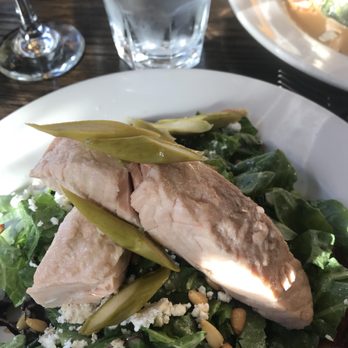 Black Sheep Bistro - Chilled Salmon entree salad. Very good! - New American Near Me - Vergennes, Vermont Black Sheep Bistro - Chilled Salmon entree salad. Very good! - New American Near Me - Vergennes, Vermont