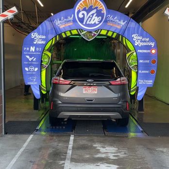 Vibe Car Wash - Tunnel entrance at Vibe Car Wash - Car Wash Near Me - Aurora, Colorado Vibe Car Wash - Tunnel entrance at Vibe Car Wash - Car Wash Near Me - Aurora, Colorado