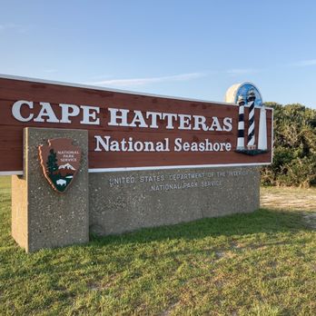 Cape Hatteras - The sign that greets you on the north end at Whalebone Junction in Nags Head - Beaches Near Me - Hatteras, North Carolina