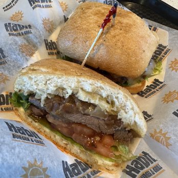 Habit Burger & Grill - Sirloin Steak Sandwich - Burgers Near Me - Northridge, California