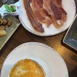 Bacon and cheese grits sides