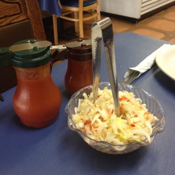La Carreta - Cabbage Salad and Salsa - Salvadoran Near Me - Thousand Oaks, California