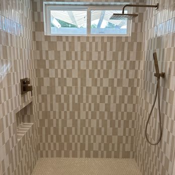 DH Remodeling - Shower tile - General Contractors Near Me