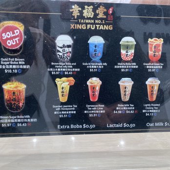 Xing Fu Tang - Menu - Bubble Tea Near Me - Flushing, New York Xing Fu Tang - Menu - Bubble Tea Near Me - Flushing, New York