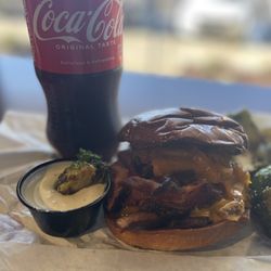 Smoked Bacon Brisket Burger