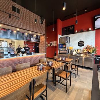 Slice House by Tony Gemignani - Inside counter and dining area - Pizza Near Me - Millbrae, California Slice House by Tony Gemignani - Inside counter and dining area - Pizza Near Me - Millbrae, California