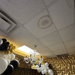 Divine Celebrations - Another water leak right above my Photo Booth area.