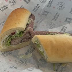 Jimmy John's - BootLegger (Extra Onions, Extra peppers, no tomato)