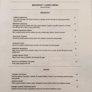 Colette - Menu side 2 - Breakfast & Brunch Near Me - Pasadena, California Colette - Menu side 2 - Breakfast & Brunch Near Me - Pasadena, California