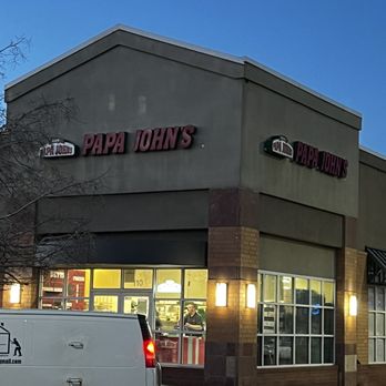 Papa Johns Pizza - a white van parked in front of a restaurant - Pizza Near Me - Denver, Colorado Papa Johns Pizza - a white van parked in front of a restaurant - Pizza Near Me - Denver, Colorado