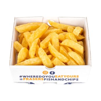 Fraser's Fish & Chips - Regular Chips - Fish & Chips Near Me - Penzance, CON