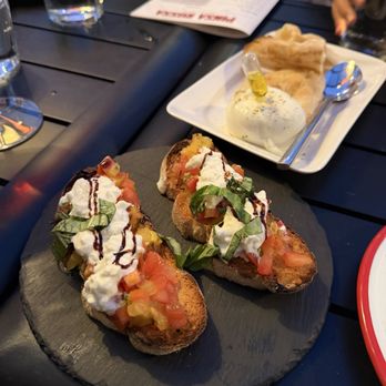 Pinsa Rossa - Bruschetta - Italian Near Me - San Francisco, California Pinsa Rossa - Bruschetta - Italian Near Me - San Francisco, California