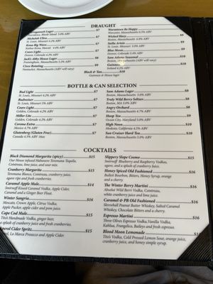 Menu photo 3 The Outlook Restaurant Westford, MA