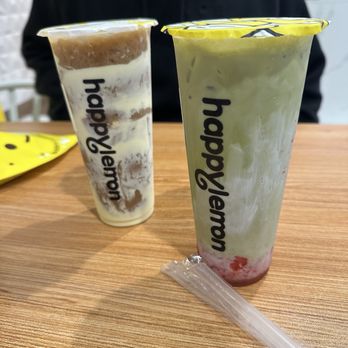 Happy Lemon - Viet A11. Vietnamese Coffee With Puff Cream strawberry matcha - Bubble Tea Near Me - Alhambra, California