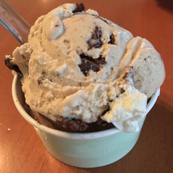 Dolce Gelato Cafe - Small scoop of Cremino. Super tasty - Ice Cream & Frozen Yogurt Near Me - Clinton Township, Michigan