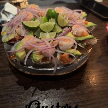 Mariscos Choix - Oysters preparadas - Seafood Near Me - Downey, California