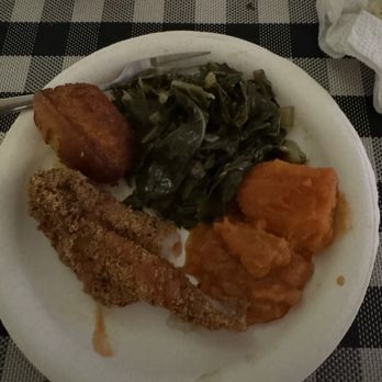 Dulan's - Green, Fried Fish, delicious Yams & Cornbread. Sooo good! - Southern Near Me - Los Angeles, California Dulan's - Green, Fried Fish, delicious Yams & Cornbread. Sooo good! - Southern Near Me - Los Angeles, California