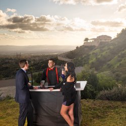BowTie Bros Bartending - Professional photo being featured in Wilshire Golf & Country Club Magazine