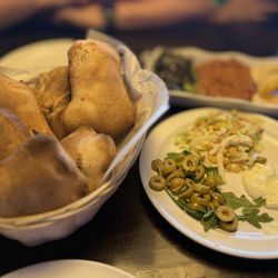Istanbul Shish Kabob - Complimentary bread and appetizers